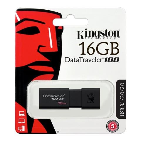 Kingston Push Pull Pendrive Waterproof Metal USB 3 2 Flash Drive Thumb Drive 16GB High Speed Flash Drive Plug and Play