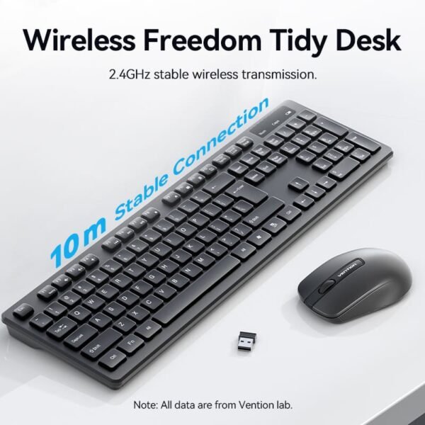 2_9209d9b0-eb8e-4cf0-b270-78681fea1cb6_1024x Vention Wireless Keyboard and Mouse Set with 2 4G 1200 DPI 104key soft touch Keyboard for Laptop Computer PC Bluetooth Wired Mouse and Keyboard Combos