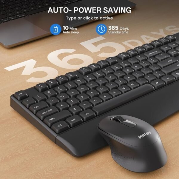 71nYMYMGTKL._AC_UF894,1000_QL80_ Philips 4G Wireless Keyboard Mouse Combo For Office Home
