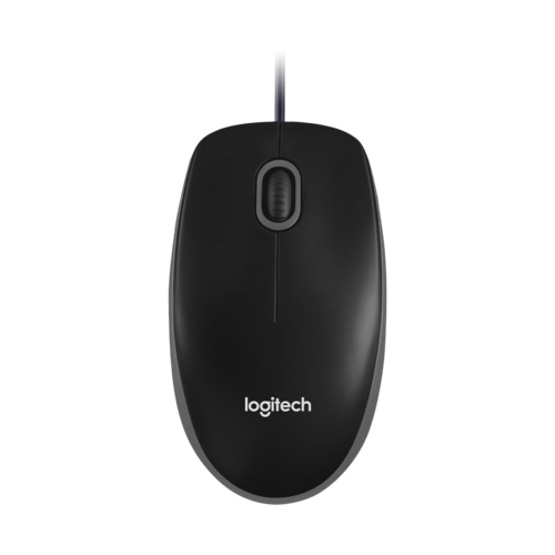 LOGITECH B100 Wired Mouse with USB Connectivity