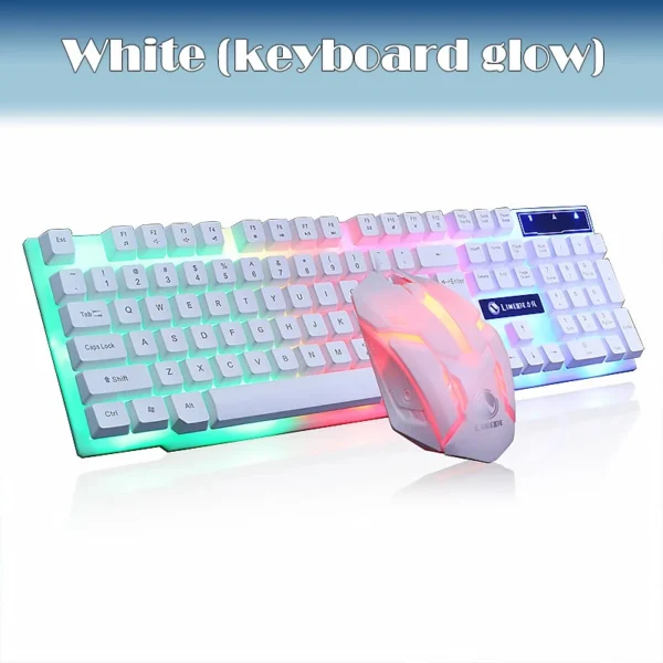ready stock Gaming keyboard and mouse GTX3000 Set USB Gaming Keyboard Colorful backlight Gaming Mouse Keyboard Set