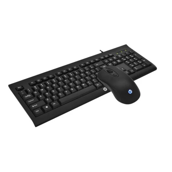 KM100 KEYBOARD AND MOUSE COMBO WIRED USB OFFICE DESKTOP PC KEYBOARD MOUSE WITH SLIM DESIGN