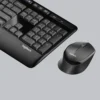 Logitech MK345 Full Sized Wireless Keyboard and Mouse Combo with Palm Rest