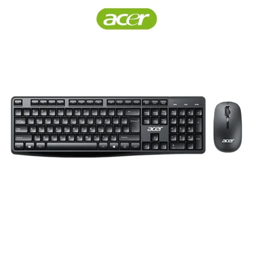 Acer KM41 2K Wireless Keyboard Mouse 1 Set Silent Click 2 4GHz USB