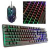 Gaming mouse Keyboard Luminous gaming Keyboard and mouse Colorful backlight Gaming Mouse Keyboard Set