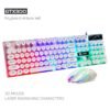GTX300 Set Gaming Keyboard And Mouse Office Computer RGB Light Colourful 104 Keypad