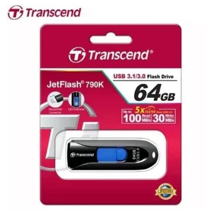 Transcend Jet Flash Original High Speed USB 3 0 3 1 Flash Drive 4GB
