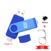 2TB OTG 3 in 1 USB Micro Type c Flash Drive 1TB 512gb 256gb 128gb 64gb 32gb 16gb Pendrive for Android Smartphone Laptop